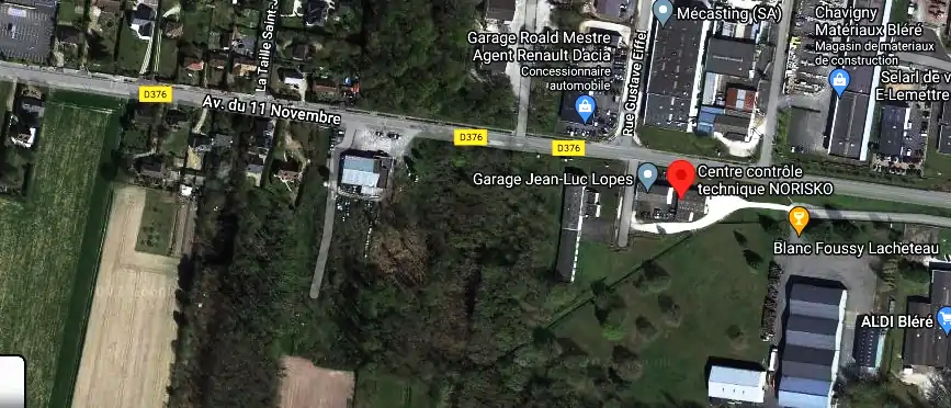 Prix contrôle technique à Bléré