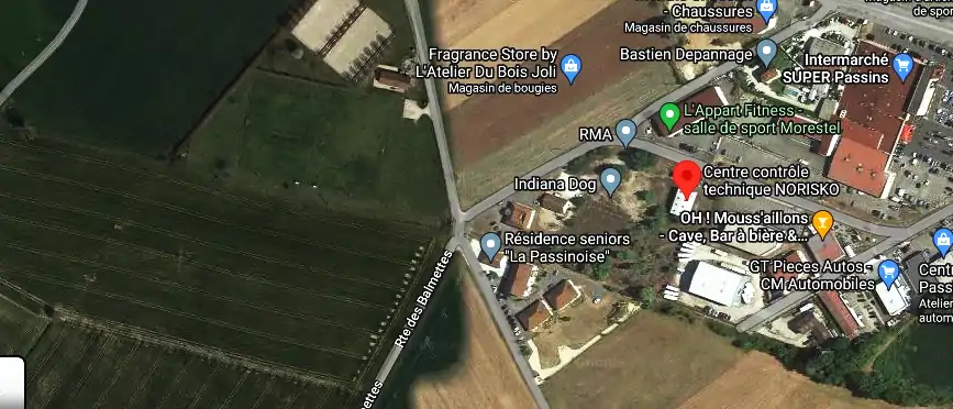 Prix contrôle technique à Arandon-Passins