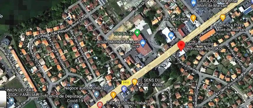 Prix contrôle technique à Mont-de-Marsan