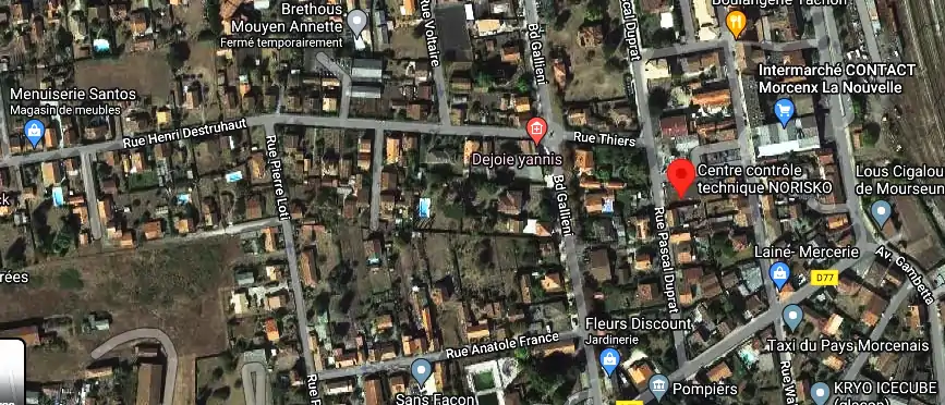 Prix contrôle technique à Morcenx-la-Nouvelle