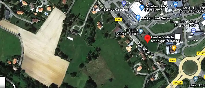 Prix contrôle technique à Saint-Sever