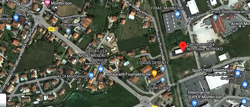 Prix contrôle technique à Montbrison