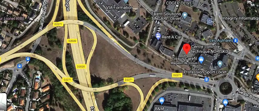 Prix contrôle technique à Olivet