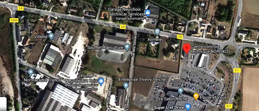 Prix contrôle technique à Neuville-aux-Bois