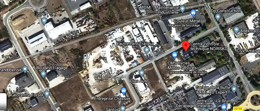 Prix contrôle technique à Chaingy