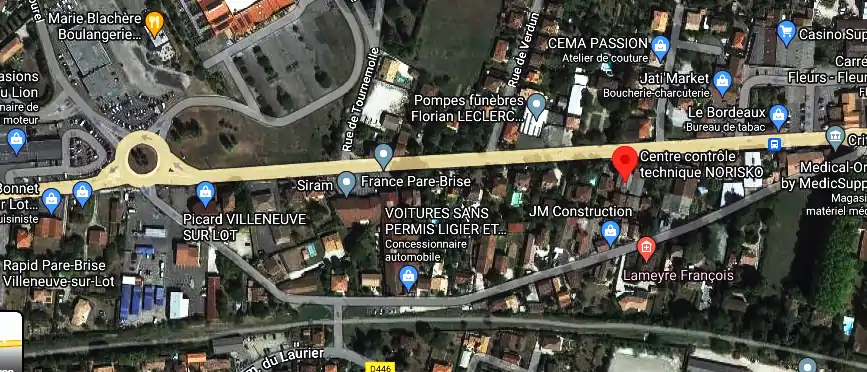 Prix contrôle technique à Villeneuve-sur-Lot