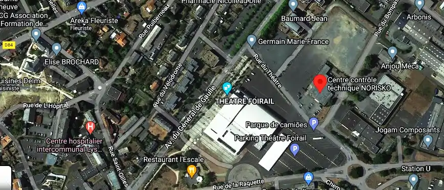 Prix contrôle technique à Chemillé-en-Anjou