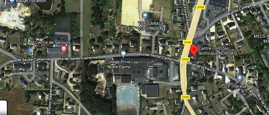 Prix contrôle technique à Baugé en Anjou