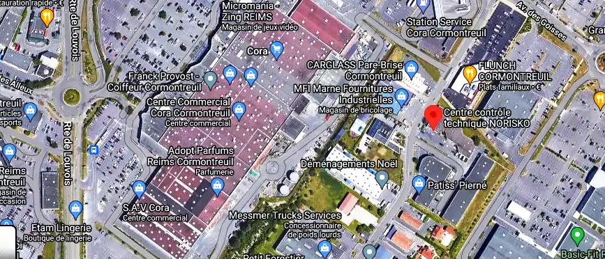 Prix contrôle technique à Cormontreuil