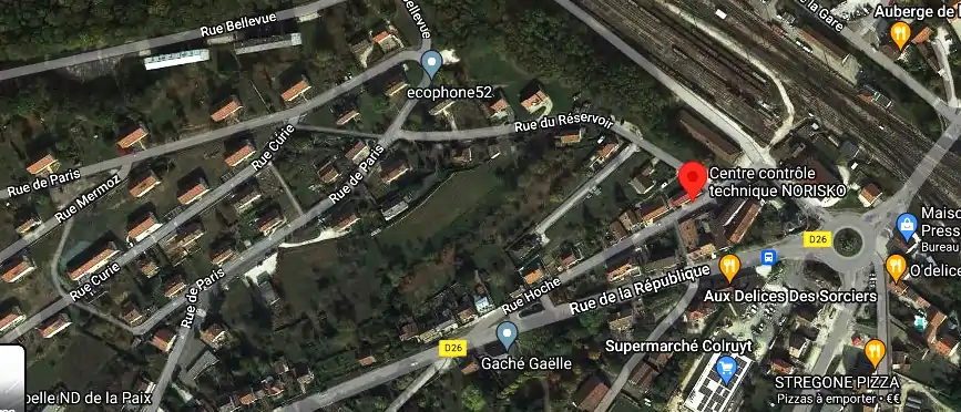 Prix contrôle technique à Chalindrey