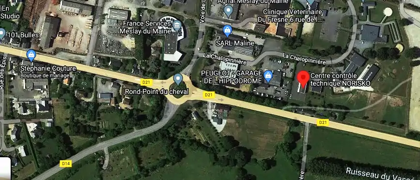 Prix contrôle technique à Meslay-du-Maine