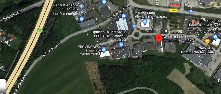 Prix contrôle technique à Dommartin-lès-Toul