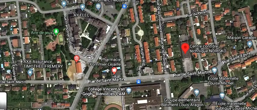 Prix contrôle technique à Blénod-lès-Pont-à-Mousson