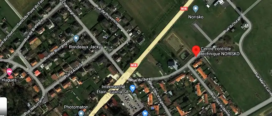 Prix contrôle technique à Étain