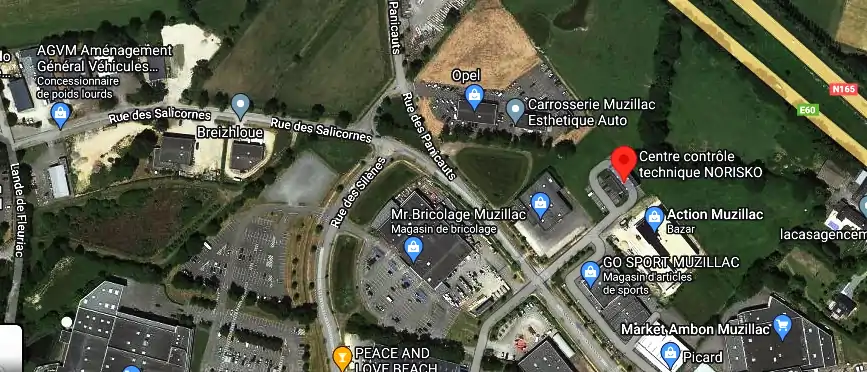 Prix contrôle technique à Muzillac