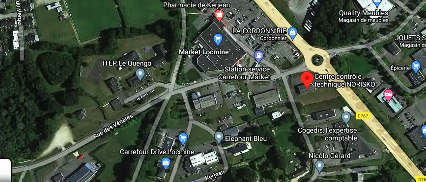 Prix contrôle technique à Locminé