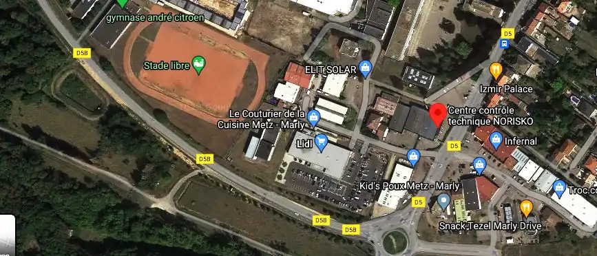 Prix contrôle technique à Marly