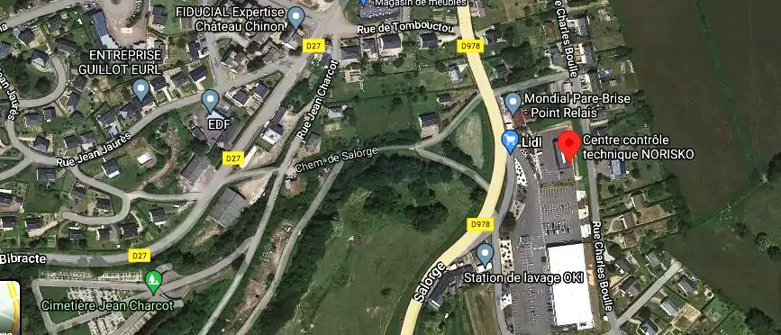 Centre contrôle technique NORISKO à Château-Chinon(Campagne)