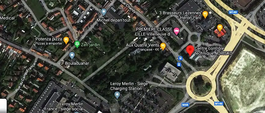 Prix contrôle technique à Lezennes