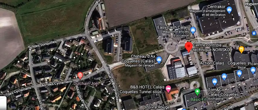 Prix contrôle technique à Coquelles