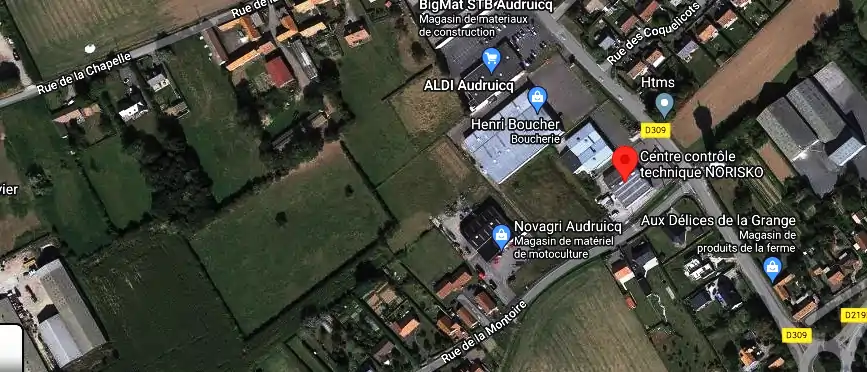 Prix contrôle technique à Audruicq