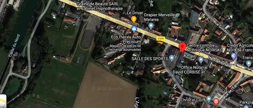 Prix contrôle technique à Marquion