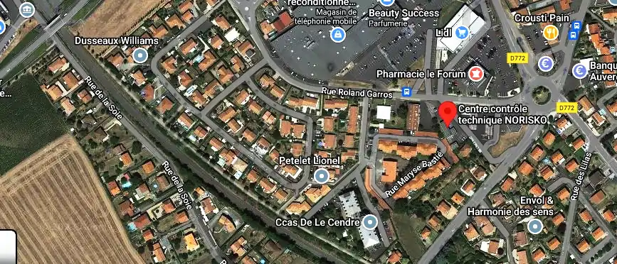 Prix contrôle technique à Le Cendre