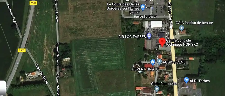 Prix contrôle technique à Tarbes