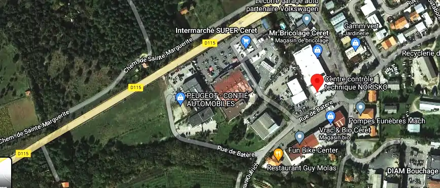 Prix contrôle technique à Céret