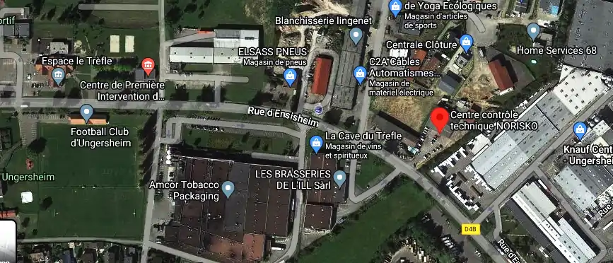 Prix contrôle technique à Ungersheim