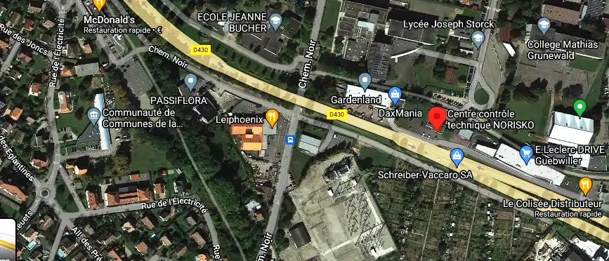 Prix contrôle technique à Guebwiller