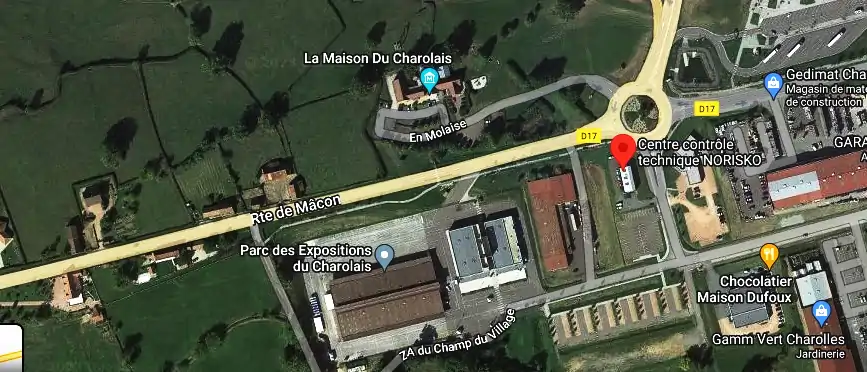 Prix contrôle technique à Charolles