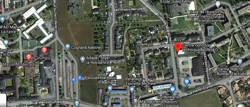 Prix contrôle technique à La Flèche