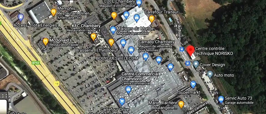 Prix contrôle technique à Chambéry