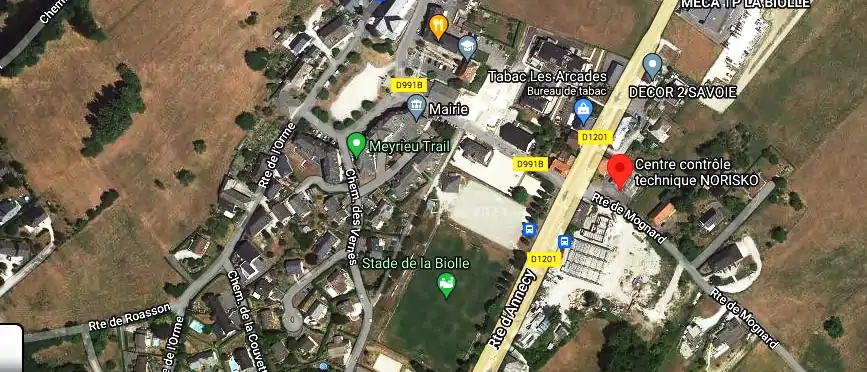 Prix contrôle technique à La Biolle