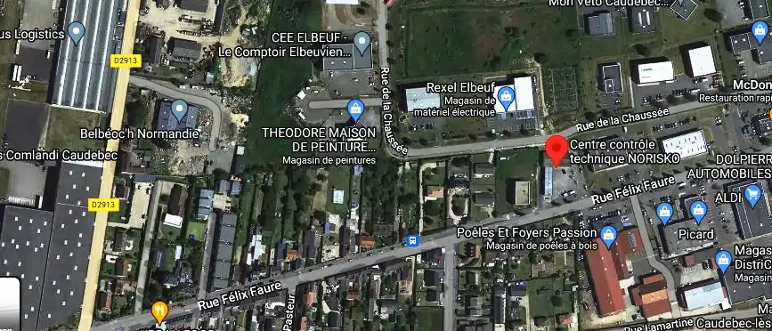 Prix contrôle technique à Caudebec-lès-Elbeuf