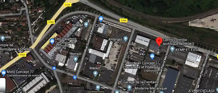 Prix contrôle technique à Chelles