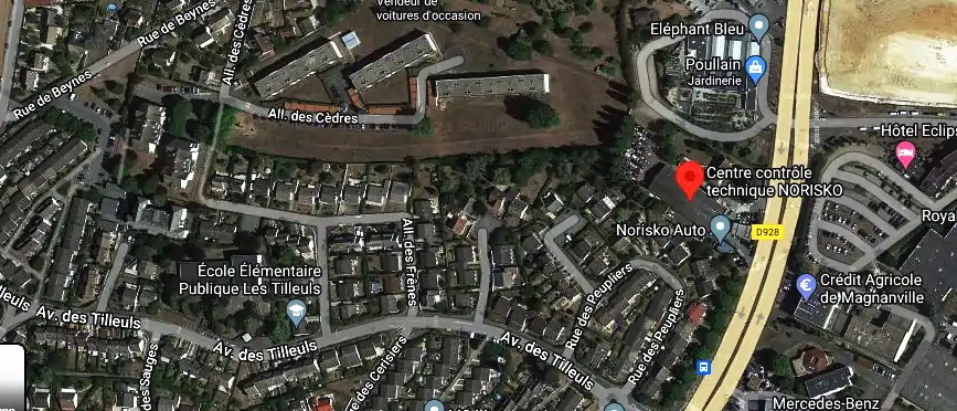 Prix contrôle technique à Magnanville