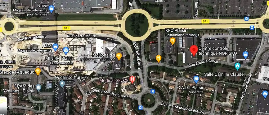 Prix contrôle technique à Plaisir