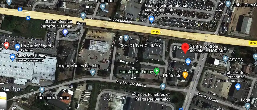 Prix contrôle technique à Limay