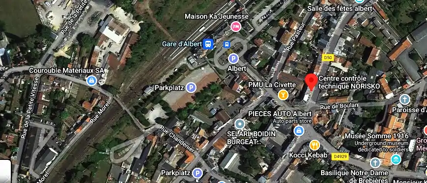 Prix contrôle technique à Albert