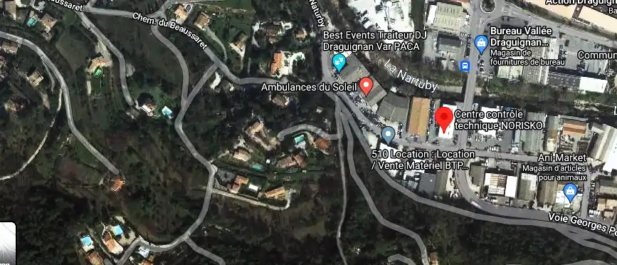 Prix contrôle technique à Draguignan