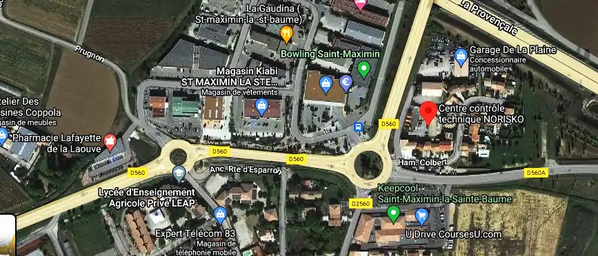 Prix contrôle technique à Saint-Maximin-la-Sainte-Baume