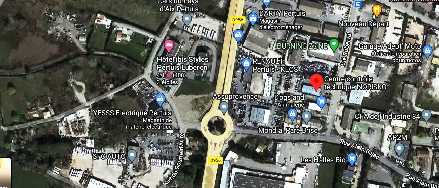 Prix contrôle technique à Pertuis