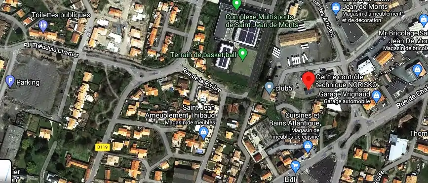 Prix contrôle technique à Saint-Jean-de-Monts