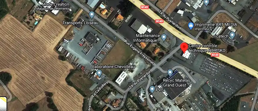 Prix contrôle technique à Mortagne-sur-Sèvre