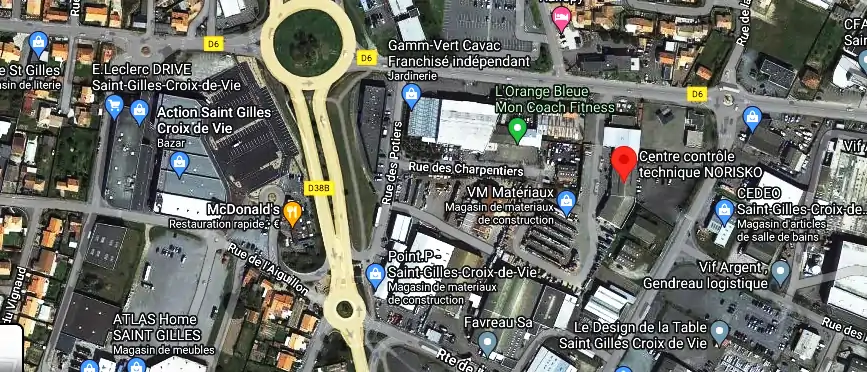 Centre contrôle technique NORISKO à Saint-Gilles-Croix-de-Vie