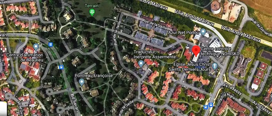 Prix contrôle technique à Poitiers