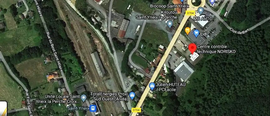 Prix contrôle technique à Saint-Yrieix-la-Perche