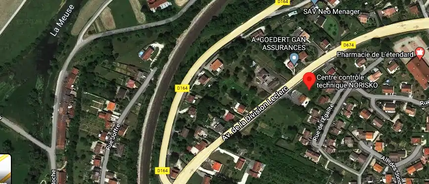 Prix contrôle technique à Neufchâteau